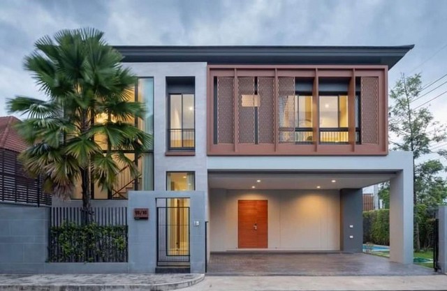 ให้เช่าพูลวิลล่าหรู ตกแต่งหรูหรา โครงการ ปาล์มสปริง หางดง 