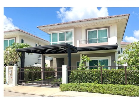 ขายบ้านเดี่ยว 2 ชั้น  ศุภาลัย พาร์ควิลล์ พระราม 2 ท่าข้าม