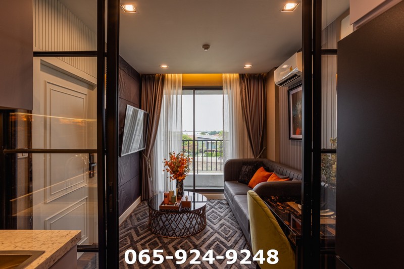 ขาย คอนโด Totnes Kaset-Nawamin ขนาด 29 ตรม. ชั้น 7 เปิดลิฟมาเจอเลย ตกแต่งสวยงามครบทุกอย่าง อยู่ติดกับตลาดหัวมุม และเซ็นทรัล อีสวิว