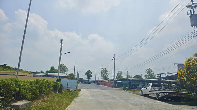 ที่ดินเปล่าทำเลดี ซอยกรุงเทพฯกรีฑา 32 ใกล้สนามบินสุวรรณภูมิ เหมาะสำหรับทำ โกดัง (Warehouse) หรือ โชว์รูมสินค้า