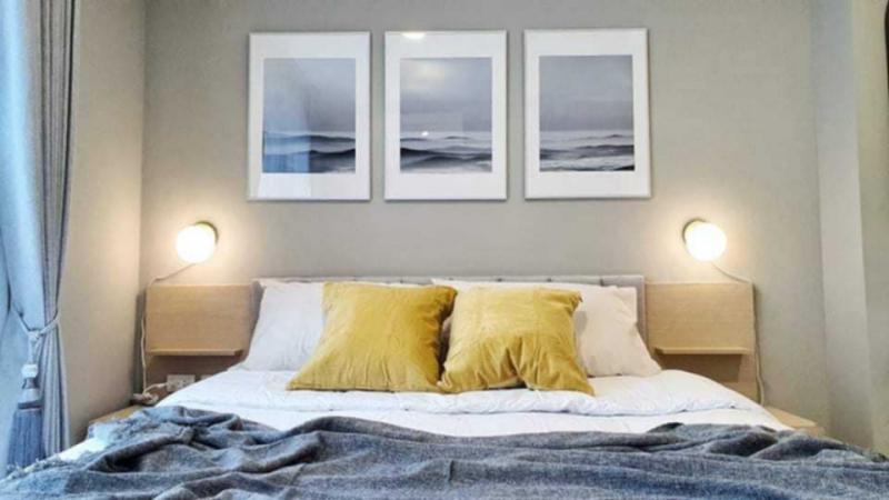 For Sale :: Rhythm Ratchada :: MRT รัชดา 0 เมตร :: 1 ห้องนอน รีโนเวทใหม่ ชั้นสูง วิวสวย #R1C0916