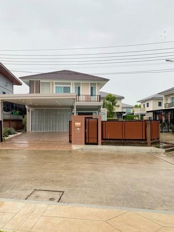 ขายบ้านเดี่ยว 2 ชั้น 72 ตรว. ภัสสร เพรสทีจ จตุโชติ-วัชรพล ถ.จตุโชติ พร้อมสระว่ายน้ำส่วนตัว