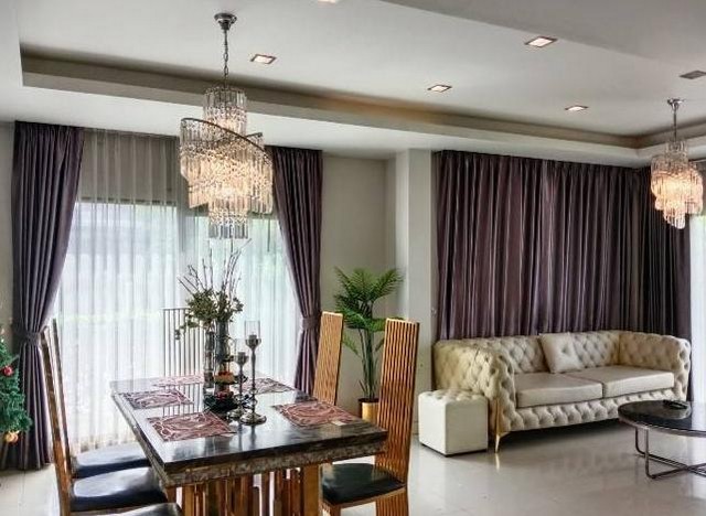 ให้เช่าบ้านเดี่ยว 2 ชั้น 60 ตรว. โครงการเซนโทร รามอินทรา จตุโชติ สายไหม ตกแต่งพร้อมอยู่