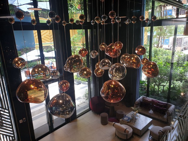 ห้องเดี่ยว Studio สุดเฟี้ยวของ เดอะ เบส สุขุมวิท 50 ชั้น 4 อาคาร B บรรยากาศเงียบสงบ