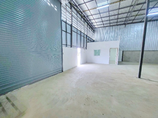 ตลาดแครายพลาซ่า 650 ม. ให้เช่าโรงงาน อย.และ รง.4 โกดัง 105ตร.วา.355ตร.ม.  ตลาดนัดวาสนาบางน้ำจืด 1.3 กม.