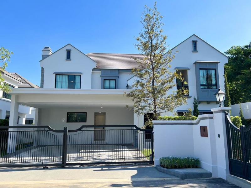 ให้เช่าบ้านเดี่ยวนันทวัน พระราม9 กรุงเทพกรีฑาตัดใหม่  106ตรวา 303ตรม 4นอน5น้ำ 1แม่บ้าน1ห้องน้ำแม่บ้าน  จอดรถ4-5คัน ขาย40.9M เช่า300,000฿