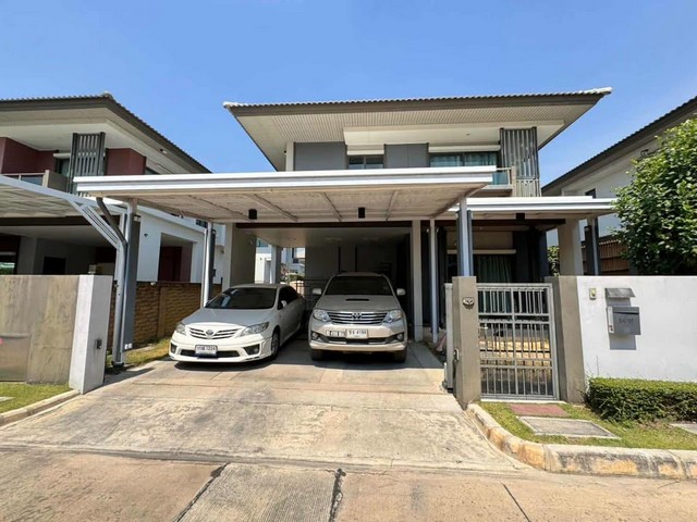 ขายบ้านเดี่ยวบุราสิริราชพฤกษ์ 345 (หลังถูกสุดในโครงการ) พร้อมอยู่ ฟรีดาวน์