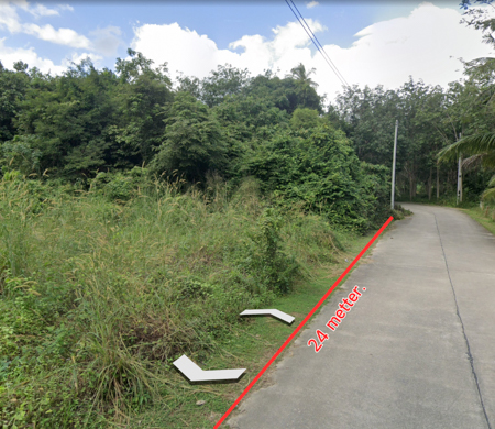 1 Rai Land in Taling Ngam, Koh Samui Ideal for 1–2 Pool Villas Close to Beach Quiet Area Perfect for Living or Rental Use