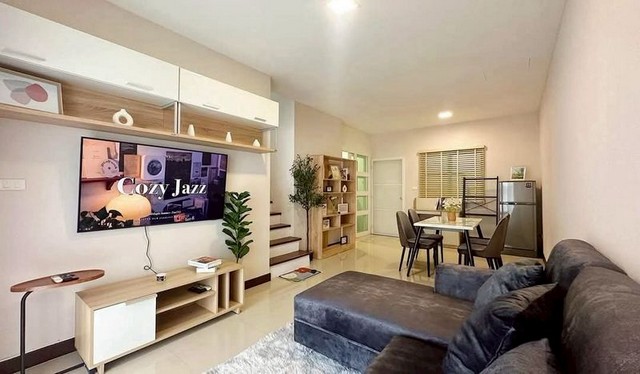 ให้เช่าทาวน์โฮม 2 ชั้น สไตล์โมเดิร์น โครงการ พฤกษาวิลล์75 แม่เหียะ