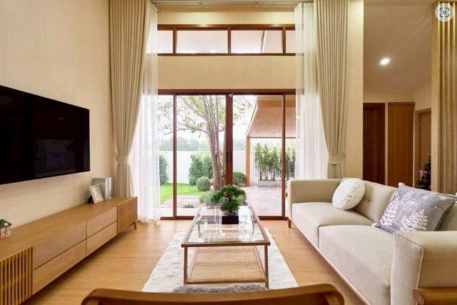 บ้านเดี่ยว สไตล์ญี่ปุ่น พร้อมสวนส่วนตัว น้ำไม่ท่วม  ดอยสะเก็ด