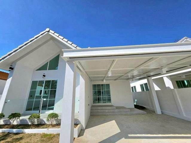 บ้านเงินเหลือ บ้านเดียวชั้นเดียว บรรยากาศดี โซนสารภี 