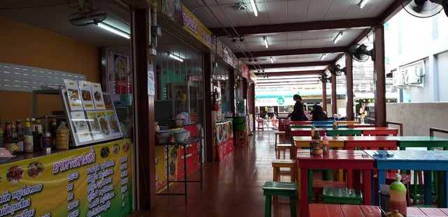 ทำเลติดมหาวิทยาลัยบูรพา ขายที่ดิน พร้อมอาคารศูนย์อาหาร 2 ชั้น 