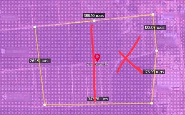 ขายที่ดินเขาคันทรงศรีราชา 29- 1-3 ไร่ ผังม่วงลาย ห่างท่าเรือแหลมฉบัง 34 กม.