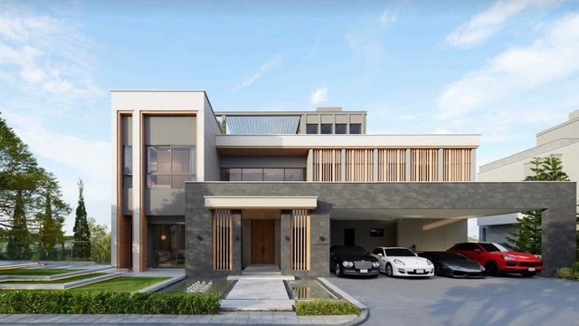 ให้เช่าบ้านเดี่ยว Lake legend bangnaพื้นที่ใช้สอย1020ตารางเมตร