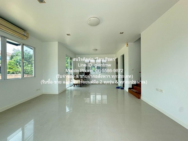 SALE ขาย บ้าน ขายบ้านเดี่ยว 2 ชั้น ในหมู่บ้าน แถวถนนปัญญาอินทรา (ใกล้ซาฟารี เวิลด์ กรุงเทพ) 117.90 ตร.ว. 3 น 2 น้ำ 4 จอดรถ ราคา 7 ล้านบาท  ขนาดพื้นที่ 118 Square Wah 3 ห้องนอน 2 น้ำ 7000000 - ราคา - ดี