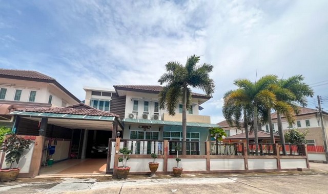 บ้านเดี่ยวมือสองศรีราชา บางพระ หมู่บ้านมั่งมีศรีสุข ศรีราชา ทำเลดี ใกล้แหล่งชุมชน FP-H0601 