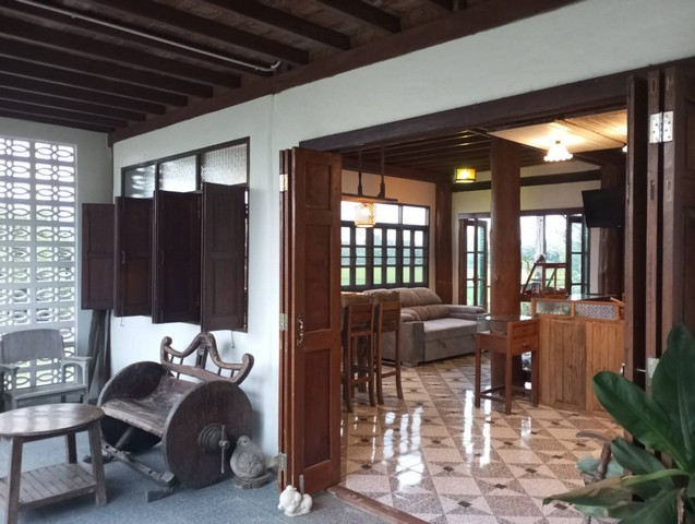 หน้าฝนมีทรัพย์ดีเสดชื่นหัวใจ ให้เช่าบ้านไม้ถ่ายหนังถ่ายละคร MV โฆษณา หนังสั้น คอนเท้นท์ บ้านสวยวิวทุ่งนา ไทรน้อย 0968821857