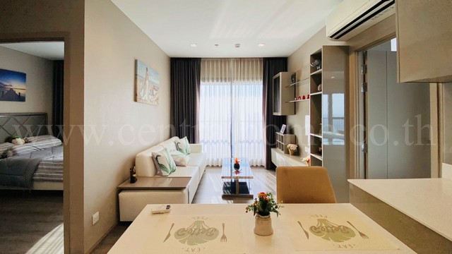 คอนโด เดอะ โพลิแทน รีฟ วิวแม่น้ำแบบ Panorama เฟอร์นิเจอร์ครบ ห้องมุม 