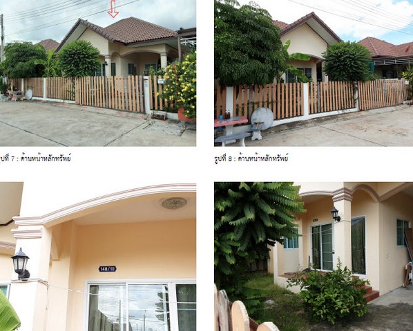 บ้านเดี่ยวชั้นเดียว  โครงการทรัพย์อนันต์วิลเลจ 1 ตำบลบึง อำเภอศรีราชา ชลบุรี