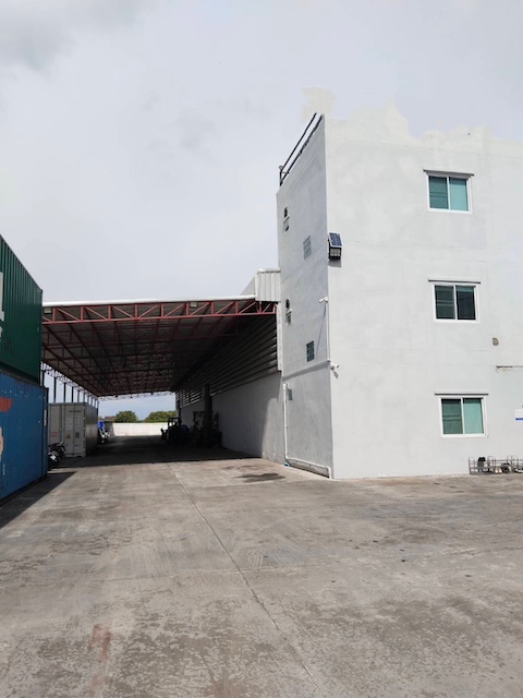 BST863 | ให้เช่าโกดัง-คลังสินค้า พื้นที่สีเขียว ใกล้มอเตอร์เวย์-ลาดกระบัง ใกล้สุวรรณภูมิ รถใหญ่เข้าออกสะดวก