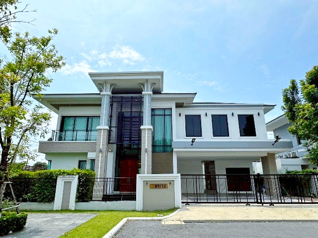 ตลาดวันโอวันมาร์เก็ต 1.2 กม.ให้เช่าคฤหาสน์สุดหรู 2 ชั้น  6นอน เดอะมอล์บางแค แม็คโคร 3.2 กม. พาวิล บางบอน3 126 ตร.วา.460 ตร.ม.