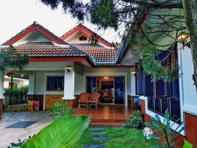 ให้เช่าบ้านเดี่ยว บ้านสวย กว้างขวาง บรรยากาศดี แม่ริม