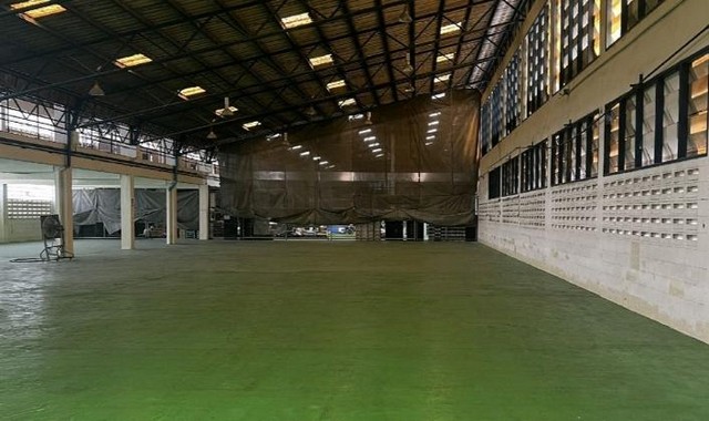 ให้เช่าโรงงาน เนื้อที่ 3.5 ไร่ ออฟฟิศ 2 ชั้น ถ.บางนาตราด กม.20 บางพลี สมุทรปราการ ( ผังสีม่วง )