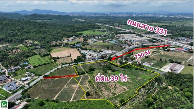 ขายที่ดินเขาไม้แก้วใกล้ถนน331 บางละมุง ชลบุรี ขายที่ดิน 39 ไร่ เขาไม้แก้ว บางละมุง ใกล้331 เพียง 700 เมตร ผังสีส้ม ไร่ละ3,500,000 บาท