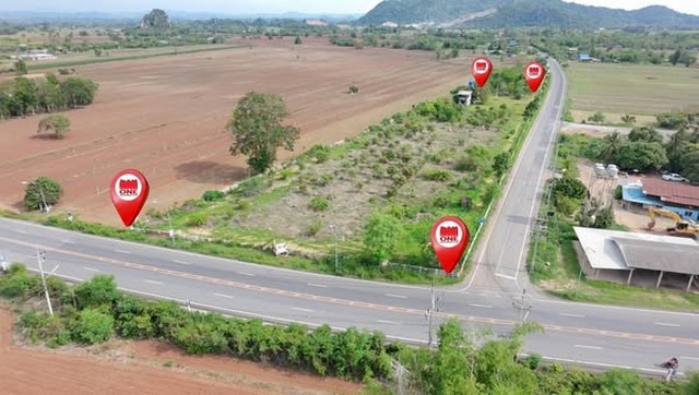 ขายที่ดิน ถมดินแล้ว ภาคกลาง ติดถนนรอง ใกล้ถนนหลัก ที่ดิน8ไร่ พุแคสระบุรี ใกล้ถนนพหลโยธินเพียง 9 กม. ที่ดินเหมาะทำธุรกิจ สระบุรี