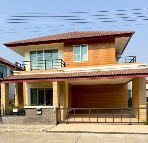 บ้านเดี่ยว 2 ชั้น สภาพนางฟ้า โครงการ ซีรีนพาร์ค สันกำแพง 