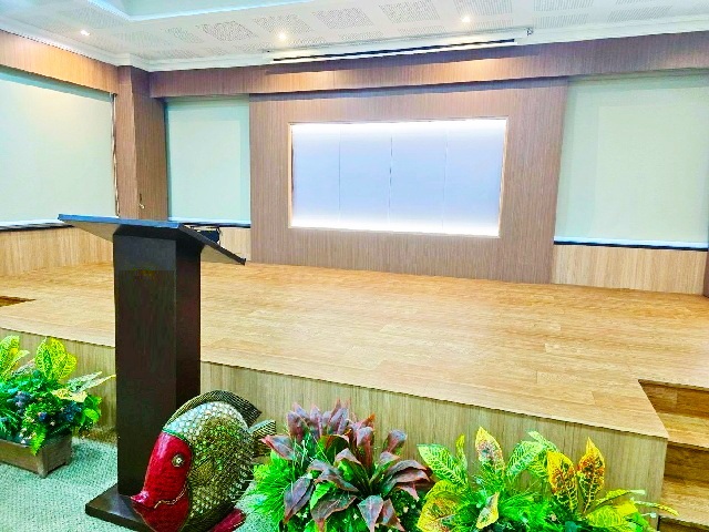 ให้เช่าห้องประชุม 260 ตร.ม.180 ท่าน BTS อ่อนนุช บางจาก 1กม.ลานกว้างแบบโอเพ่นแอร์  รร.นานาชาติเวลล์ส  400 ม.