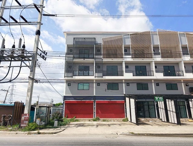 ขาย อาคารพาณิชย์ 4 ชั้น รติรัตน์ ไทรน้อย นนทบุรี PTT13484