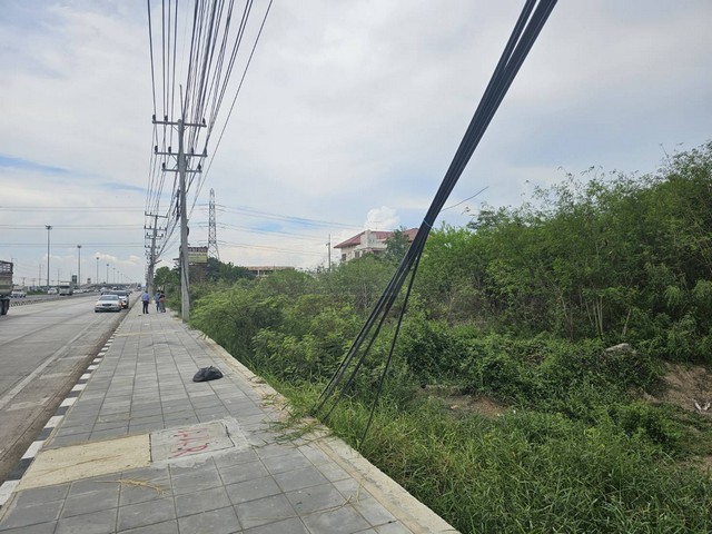 ขายที่ดินผังสีม่วง ริมถนนพหลโยธิน 25 ไร่เศษ ถมแล้ว ใกล้ทางเข้าโรงไฟฟ้าวังน้อย เหมาะสร้างโรงงาน โกดัง