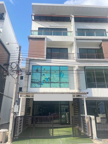 HR2483ให้เช่าโฮมออฟฟิตใหม่ 4 ชั้น โครงการอินเตอร์ ไพร์ด ปาร์ค ติดถนน บางนา-ตราด กม 5 เหมาะทำออฟฟิศ