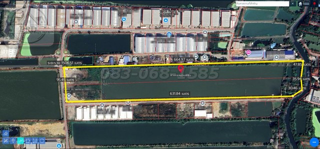 ขายถูกมากที่ดิน บางนากม.19 บางพลี ซอยธนสิทธิ์  เนื้อที่ 40 ไร่ ขายไร่ละ 5.5 ล้าน บางพลี สมุทรปราการ