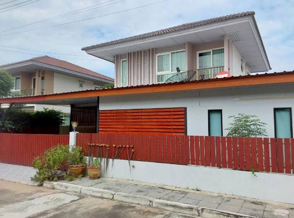 ขายบ้านเดี่ยวมือสอง อำเภอเมืองปทุมธานี จังหวัดปทุมธานี โครงการ ฮาบิเทีย บอนด์ ราชพฤกษ์