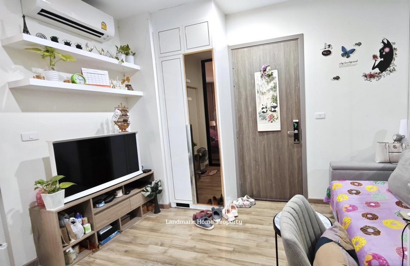 LM25-0061 ขายห้องชุด นิช โมโน เจริญนคร ใกล้ BTSตลาดพลู ห้องขนาด 30.51 ตรม 1นอน 1น้ำ วิวโค้งแม่น้ำเจ้าพระยา