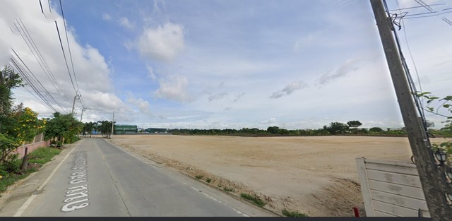 ขายที่ดินเปล่าถนนบางนา-ตราด กม23 ผังเมืองสีม่วง เหมาะสำหรับสร้างโรงงาน อุตสาหกรรมหนัก และโกดังคลังสินค้า