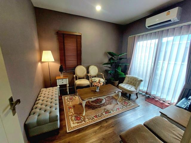 P713ให้เช่า ขาย บ้านเดี่ยว โครงการใหม่ แกรนด์บริทาเนีย Grand Britania พระราม 9 - กรุงเทพกรีฑา ตกแต่งเหมาะอยู่อาศัย ถนนพัฒนาชนบท 3