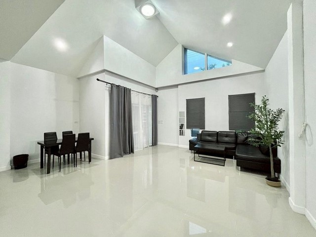 บ้านเดี่ยว สไตล์นอร์ดิก ขาว คลีน โล่ง น้ำแพร่ หางดง