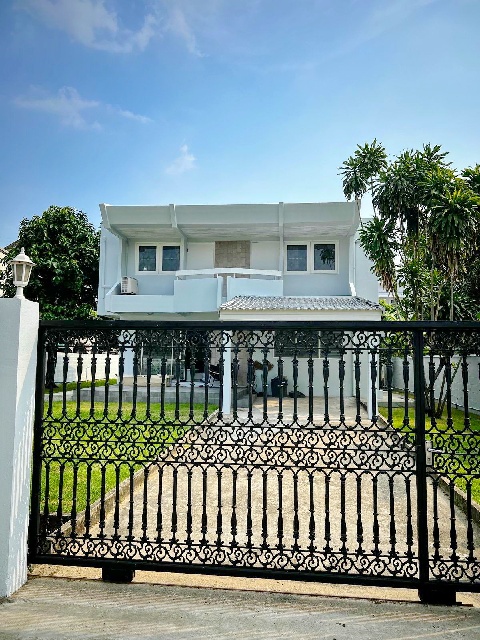 พัฒนาการ  พระราม9 ให้เช่าบ้านเดี่ยว 2 ชั้นสุดหรู APLหัวหมาก 1.6 กม.การ์เด้นวิว 113 ตร.วา.450 ตร.วา.นานาชาติแสตมฟอร์ด 1.5 กม ทำเลศักยภาพ