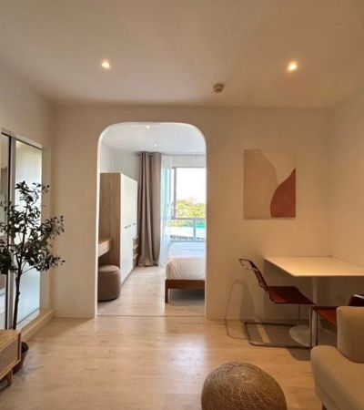 D Condo Sign ห้องสวยพร้อมตกแต่งสไตล์มูจิ เครื่องใช้ไฟฟ้าใหม่ยกชุด เข้าอยู่ได้เลย