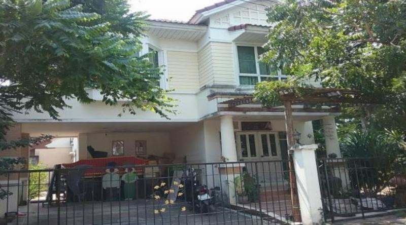 ขายบ้านเดี่ยวมือสอง อำเภอเมืองปทุมธานี จังหวัดปทุมธานี โครงการ มณีรินทร์ (ติวานนท์ วงแหวน)