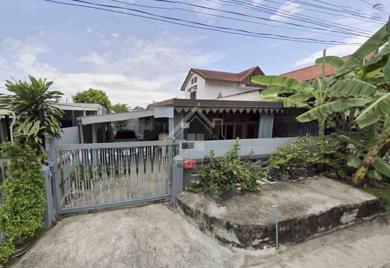 บ้านแฝด ชั้นเดียว หมู่บ้าน นักกีฬาแหลมทอง ซอย 5 สะพานสูง 