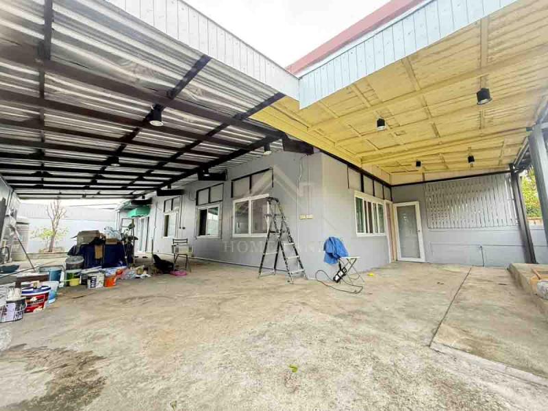 บ้านแฝด ชั้นเดียว หมู่บ้าน นักกีฬาแหลมทอง ซอย 5 สะพานสูง