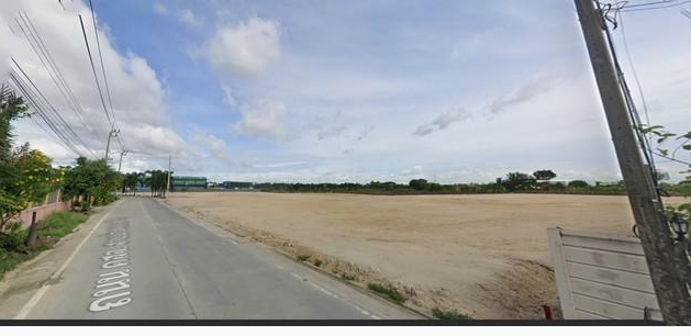 ขายที่ดิน ถนนบางนา ตราด กม23 ผังสีม่วง เหมาะสำหรับสร้างโรงงาน อุตสาหกรรมหนัก และโกดังคลังสินค้า