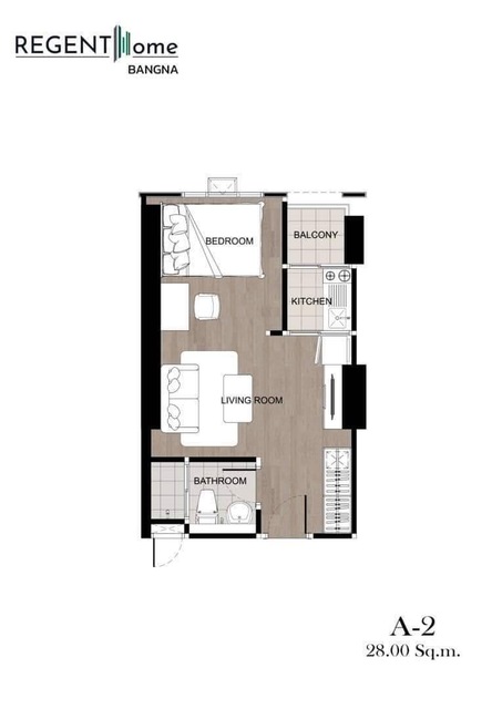 ขายดาวน์ Regent Home Bangna รีเจ้นท์โฮม บางนา ชั้น28 เจ้าของขายเอง