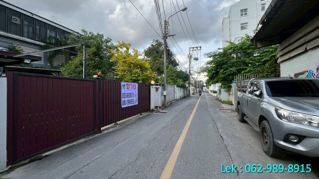 ขายที่ดิน สุขุมวิท 65 เอกมัย 10 แยก 6 เนื้อที่ 120 ตร.ว.   ทำเลทอง ใกล้ทองหล่อ–เอกมัย เหมาะสร้างบ้านหรู ออฟฟิศ