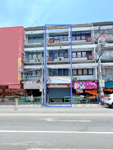 MRT บางขุนนนท์ 500 ม แม็คโคร จรัญสนิทวงศ์ 700 ม.3นอน อาคารพาณิชย์ 4 ชั้น ทำเลดี 3 น้ำ 23 ตร.วา.370 ตร.ม. โลตัส ปิ่นเกล้า 1.9 กม.