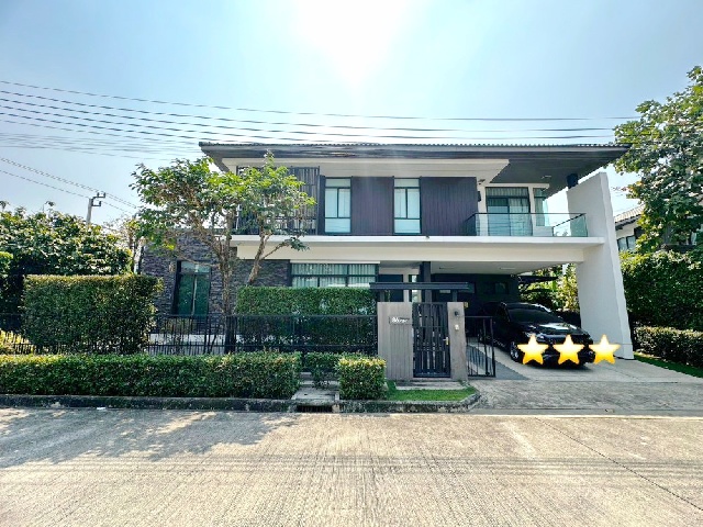 ใหญ่สุด .90 ตร.วา ARLบ้านทับช้าง 4.6 กม.เช่าบ้านเดี่ยวหรู 2 ชั้น.วงแหวน-อ่อนนุช นานาชาติแพน-เอเชีย 1.8 กม.พร้อมเฟอร์ เครื่องใช้ไฟฟ้า 4นอน